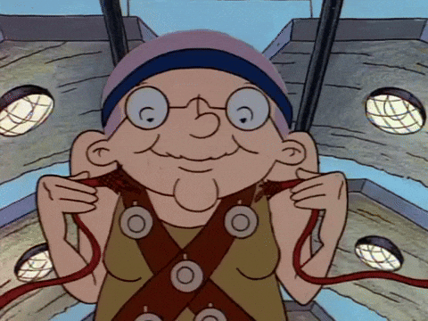 Pookie Grandma Connects Wires GIF