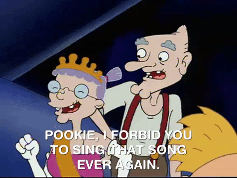 Pookie I Forbid You To Sing That Song GIF
