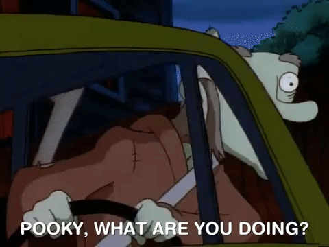 Pookie What Are You Doing GIF