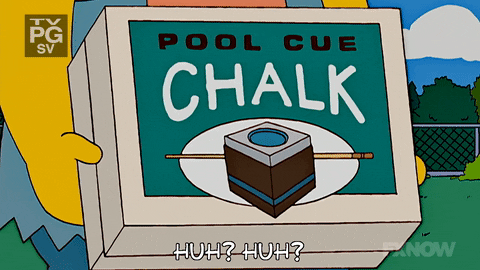 Pool Cue Chalk GIF