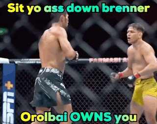 Pool Cue On Table Saying Uh Oh Brenner Orolbail Is Coming For You GIF