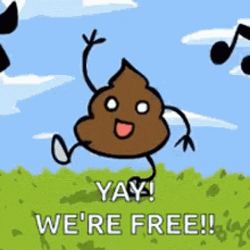 Poop Dancing in Field We Are Free
