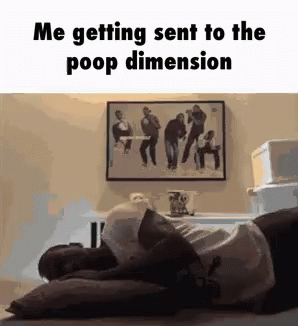 Poop Dimension Explosive Diarrhea Meme GIF