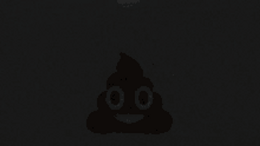 Poop Emoji In The Spotlight GIF