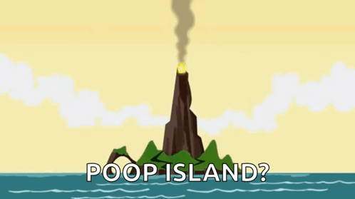 Poop Island GIF