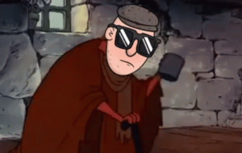 Animated Poor Beggar Man GIF