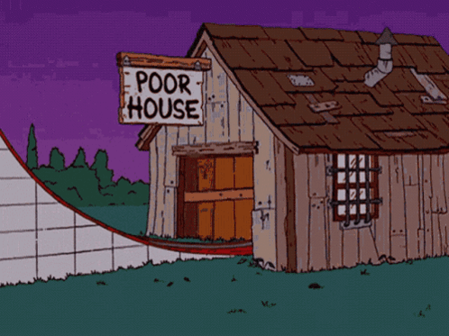 Poor House Sign
