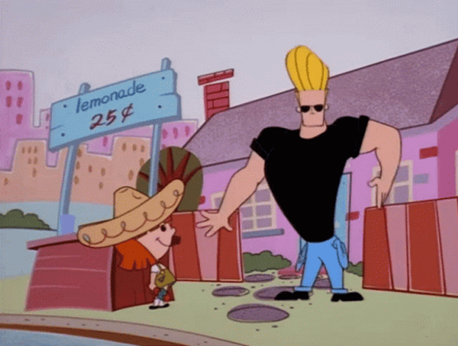 Poor Johnny Bravo Empty Wallet GIF