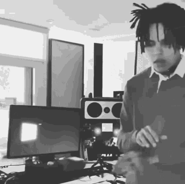 Poor Stacy Soundcloud Studio Freestyle GIF