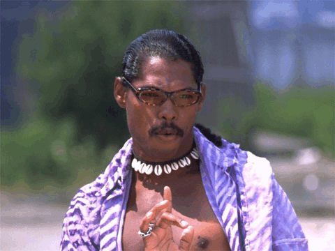 Pootie Tang Pout Lips With Sunglass GIF