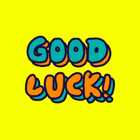 Pop Art Style Good Luck Meme GIF