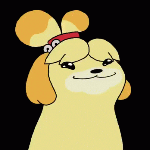 Popcat Isabelle Sticker Meme GIF