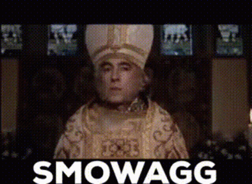 Pope Talking About Smaug GIF
