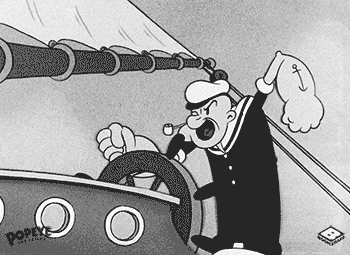 Popeye Sailing Ship GIF