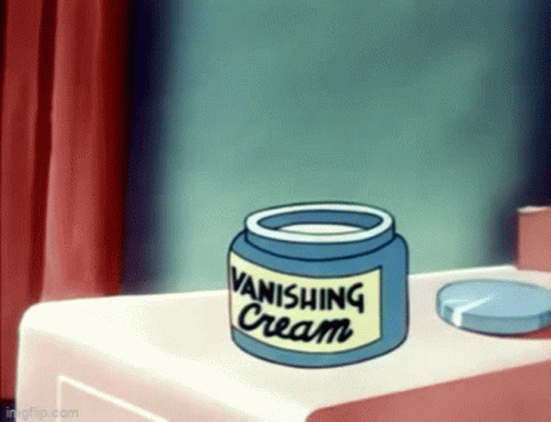 Popeye Using Vanishing Cream Disappearing GIF