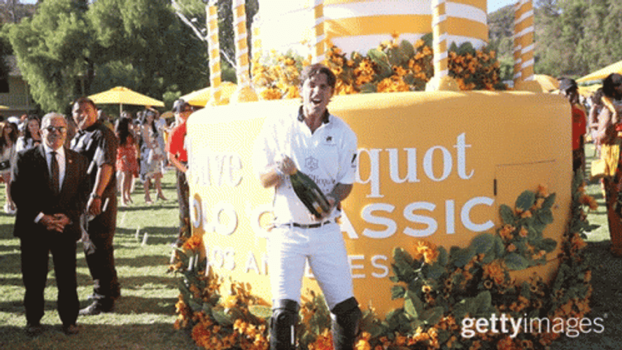 Popping Champagne GIF