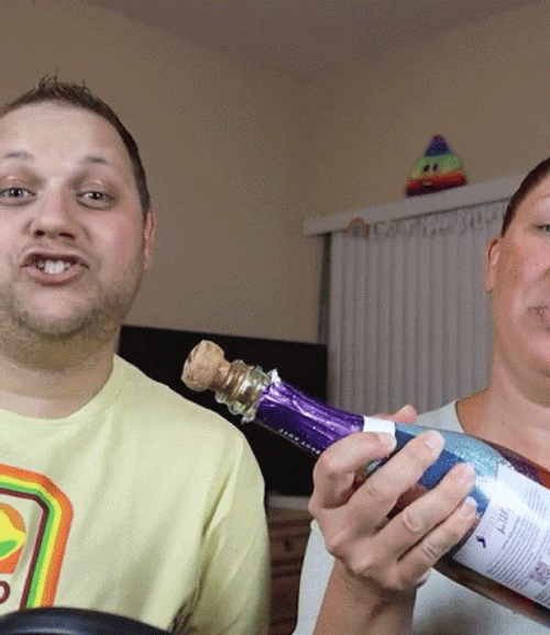 Popping Champagne Reaction GIF
