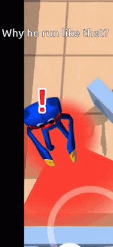 Poppy Playtime Huggy Wuggy Game Play GIF