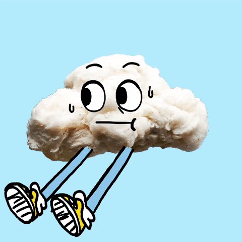 Poppy The Peppy Cloud Fade Away GIF