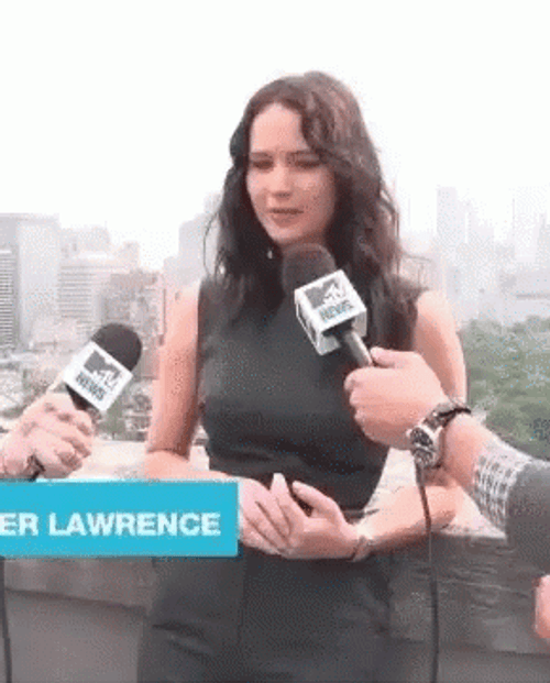 Porque No Los Dos Jennifer Lawrence Hunger Games GIF