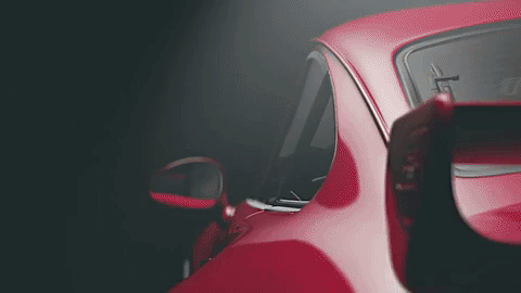 Porsche 911 Red Features GIF