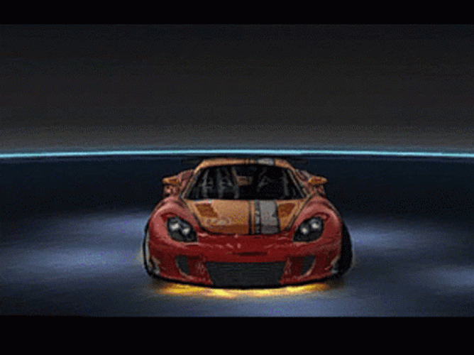 Porshe As Race Car GIF