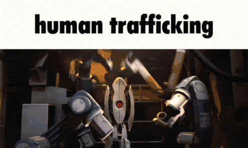 Portal 2 Human Trafficking GIF
