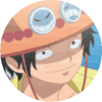 Portgas D Ace Ace One Piece Sticker GIF