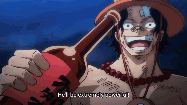 Portgas D Ace He'll Extremely Powerful GIF