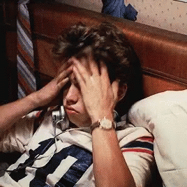 Portrait Johnny Depp In A Nightmare On Elm Street Movie GIF