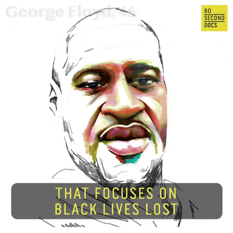Portrait Of George Floyd GIF