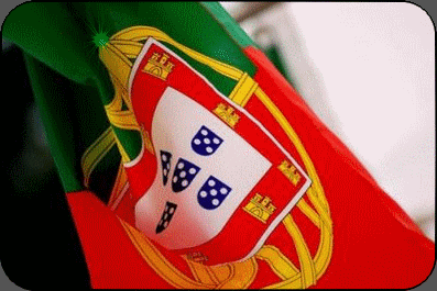 Portugal Flag Sparkling Fireworks GIF