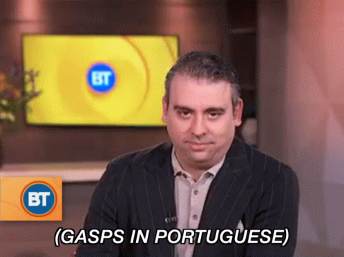 Portugal Gasping Sid Seixeiro GIF