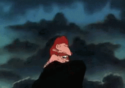 Poseidon's Kiss Ariel Water Splash Background GIF