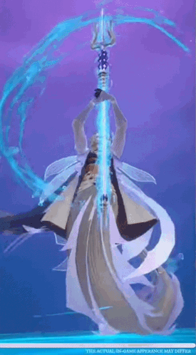 Poseidon's Kiss Biondina Water Show GIF