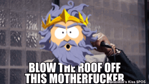 Poseidon's Kiss Blow Roof Off GIF