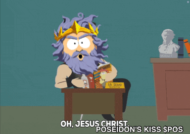 Poseidon's Kiss Oh Jesus Christ GIF