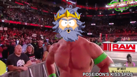 Poseidon's Kiss Throat Slit Gesture GIF