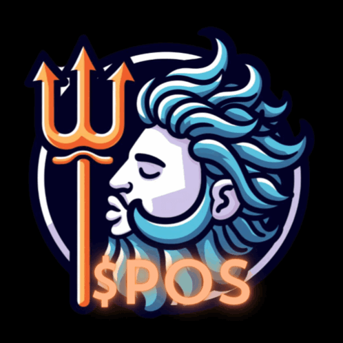 Poseidon's Kiss Trident Spinning GIF