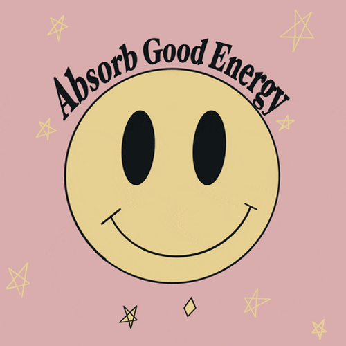 Positive Energy Smiley Face Emoji GIF