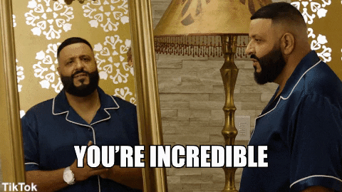 Positive Motivation Dj Khaled You're Incredible GIF | GIFDB.com