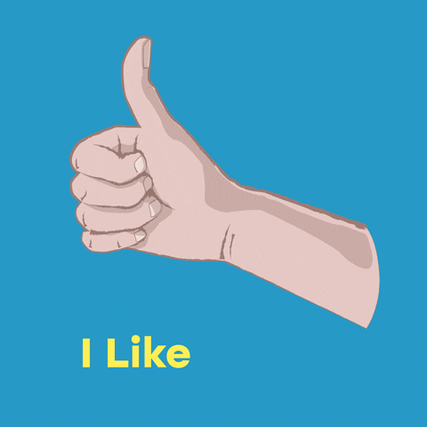 Positive Sign Thumbs Up I Like GIF