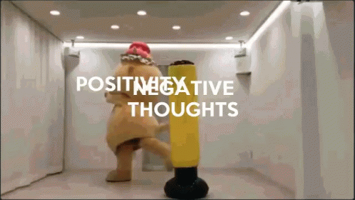 Positive Vibes Beat Negative GIF