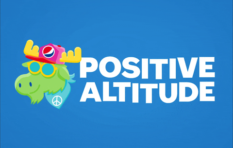 Positive Vibes Positive Altitude GIF