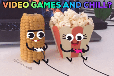 Positive Vibes Video Games Chill GIF