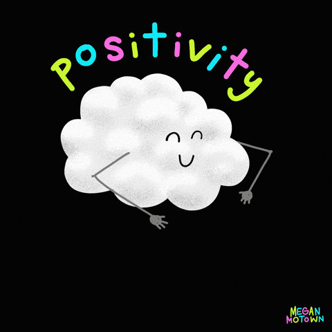 Positivity Cloud Thinking Of You Sympathy GIF