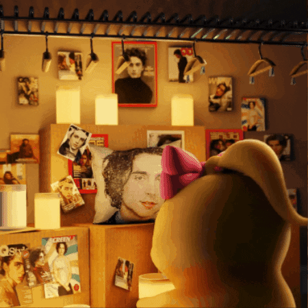 Post It Timothée Chalamet GIF