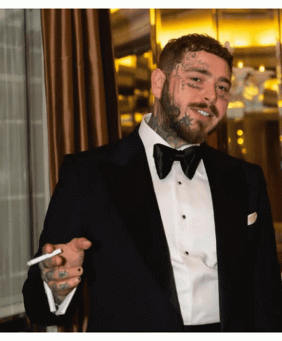Post Malone Looking Good GIF