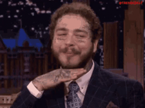 Post Malone Dance Cute Face GIF