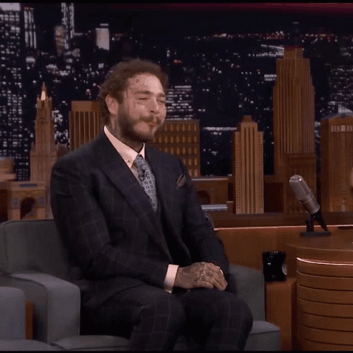 Post Malone Dance Cute Face GIF